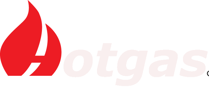 Hotgas Logo White